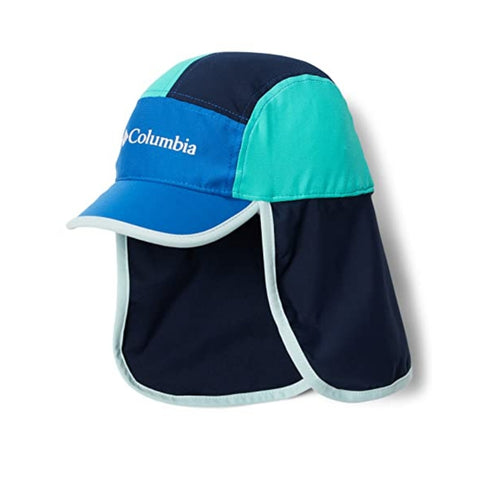 Columbia Unisex Child Contemporary Sun Hat, Bright Indigo/Collegiate Navy