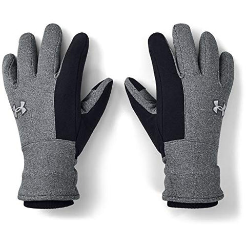 Under Armour Men's Storm Gloves, Pitch Gray (012)/Halo Gray, Small